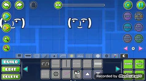 Geometry Dash 2 0 How To Make Lenny Face Youtube