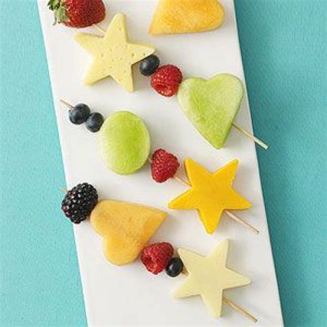 fruit op een stokje gezonde hapjes toetje  traktatie door zook fun snacks fun kids food