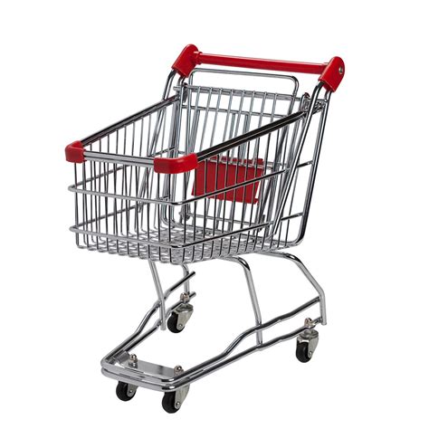 supermarket mini einkaufswagen rot cm butlers