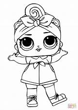 Coloring Lol Doll Pages Baby Do Surprise Drawing Printable Paper sketch template