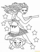 Moana Coloring Pig Pages Ready Pua Printable Color Print Book Coloringpagesonly sketch template