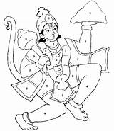 Hanuman Rama Sri Jayam Namam Karthi Jai sketch template