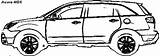 Acura Tsx Mdx sketch template