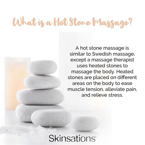 skinsations natural skincare massage oils and more hot stone