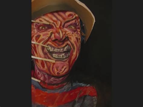 Freddy Krueger Face Paint In Motion Artist James Kuhn