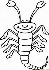 Scorpion Coloring Pages Scorpions Printable Kids Color Clipart Arachnids Drawing Animals Library Supercoloring Popular Getdrawings Coloringhome Comments sketch template