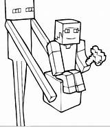 Minecraft Coloring Creeper Mutant Pages Getdrawings sketch template