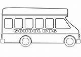 Autobus Szkolny Ausmalbilder Schoolbus Schulbus Printen Kolorowanka Ausmalbild Drukuj sketch template