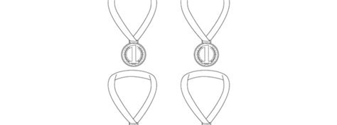 medal template small