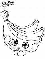 Shopkins Bananas Hopkins из все раскраски категории sketch template