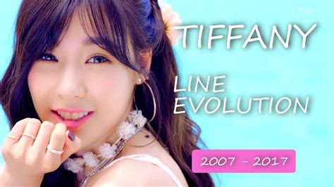 Tiffany Snsd Line Evolution [2007 2017] Youtube