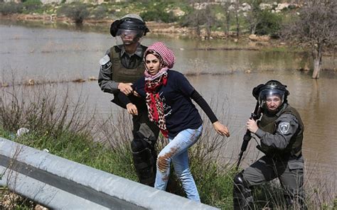 اسراییل، دختر فلسطینی را نشانه گرفت