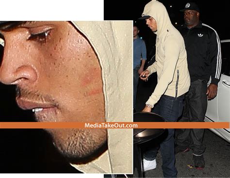 Chris Brown Leaves The Club With Three Women For An Orgy Behind Rihanna