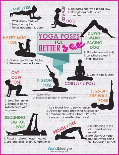 infographic yoga poses for better sex