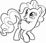 Pie Pinkie Pony Little Pages Coloring Colouring Mlp Drawing Sheets Girls Clipartmag Dash Rainbow Template sketch template