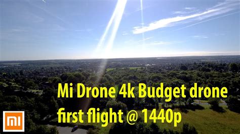 xiaomi mi drone wifi fpv    flight p fps uk youtube