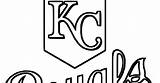 Royals Coloring Pages Kc Baseball Getcolorings Kansas City Printable sketch template