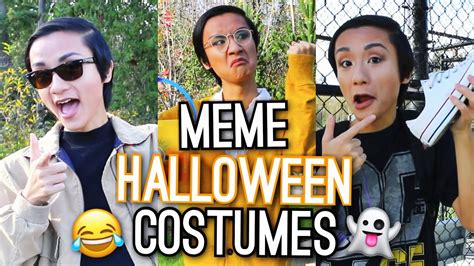 minute halloween costume ideas meme inspired youtube