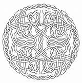 Celtic Coloring Pages Mandala Circle Printable Knot Adults Adult Deviantart Ii Heart Knots Animal Cross Color Popular Dragon Mandalas Colouring sketch template