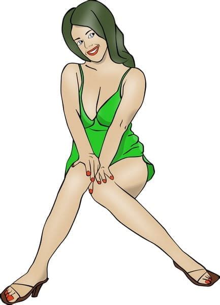 Sexy Woman Svg Vector Uidownload