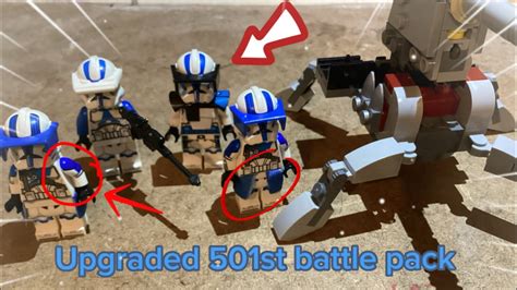 Upgrading The Lego 501st Battle Pack Youtube