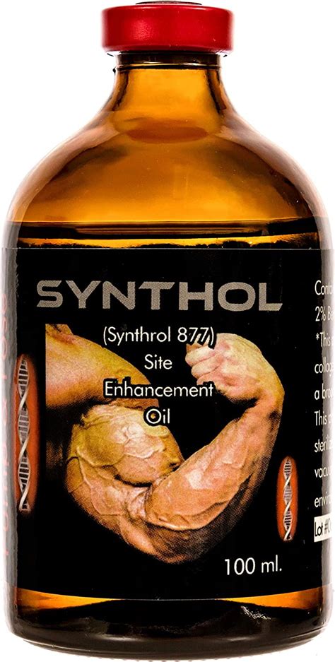 Synthol Synthrol 877 Pump And Pose Bodybuilding Muscle Posing Oil