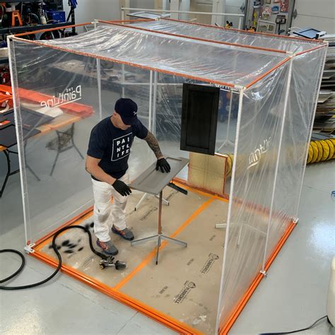paintline releases portable jobsite spray booth aimed  reducing time cost residential