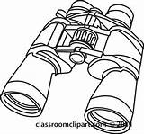 Binocular Binoculars Getdrawings Drawing sketch template