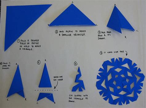 How To Make Snowflakes How To Make A Paper Snowflake Flickr Photo