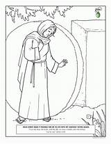 Coloring Pages Resurrection Jesus Easter Lds Library Clipart sketch template