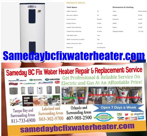whirlpool efrdv  gallon electric water heater overview repair replacement installation