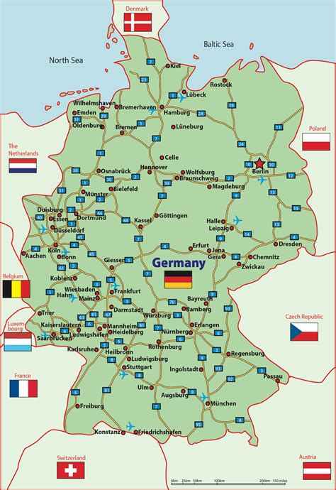 military bases germany map