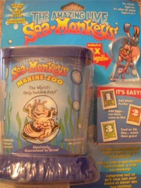 sea monkeys kit tank eggs food school classroom fun   sea