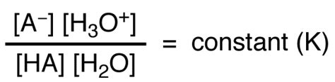 acid dissociation constant chemistry libretexts