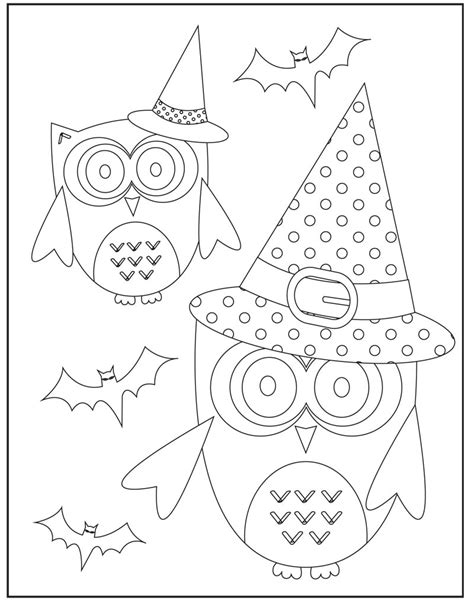 halloween coloring book printables printable templates
