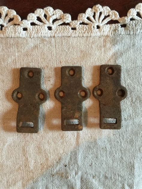 lot  vintage antique window hardware locks latches  parts