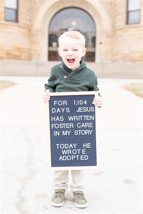 letter   son  story  foster care  adoption