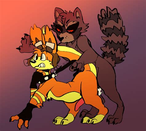 Rule 34 Anthro Anthro Only Bondage Collar Daxter Duo Guardians Of The