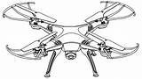 Quadcopter sketch template