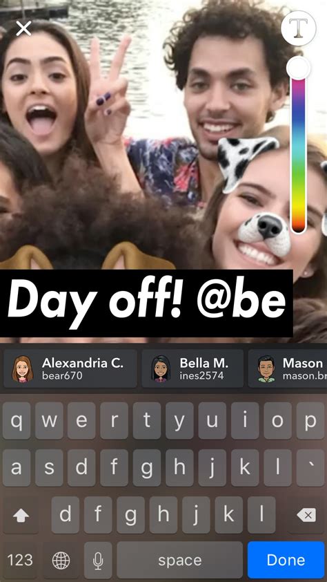 Heres How To Use Snapchats Mentions Feature To Tag Your Friends In Snaps