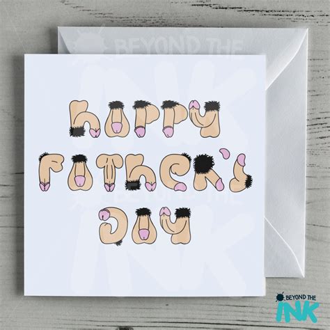Happy Father’s Day Willy Card Beyond The Ink