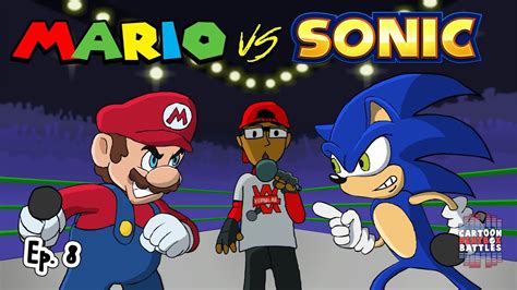 mario  sonic cartoon beatbox battles youtube