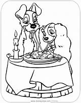 Tramp Disneyclips Clochard Adultes Chiens sketch template