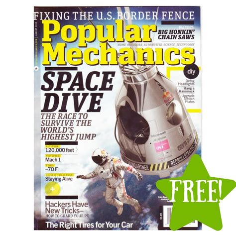 popular mechanics magazine subscription