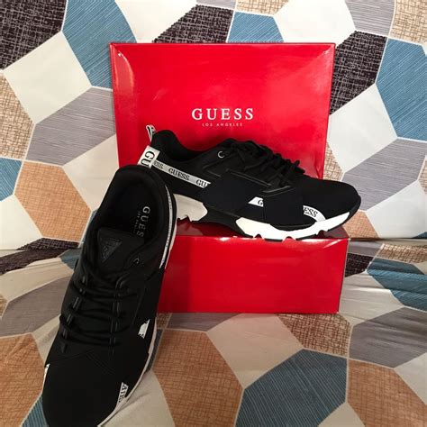 guess womens fashion footwear sneakers  carousell
