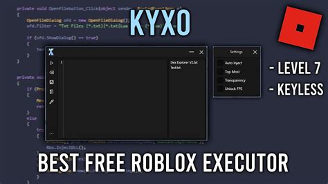 Best Free Level 7 Roblox Executor Keyless Fast Injection