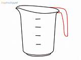 Cup sketch template