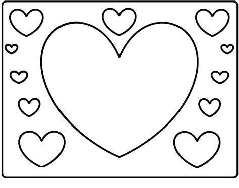 valentines day coloring pages hearts   gambrco