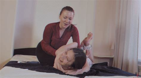 ticklish videos russian dina enjoys to tickle greek girl