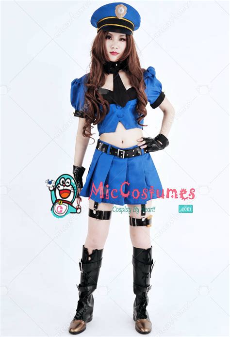 League Of Legends Sheriff Of Piltover Caitlyn Blue Cosplay